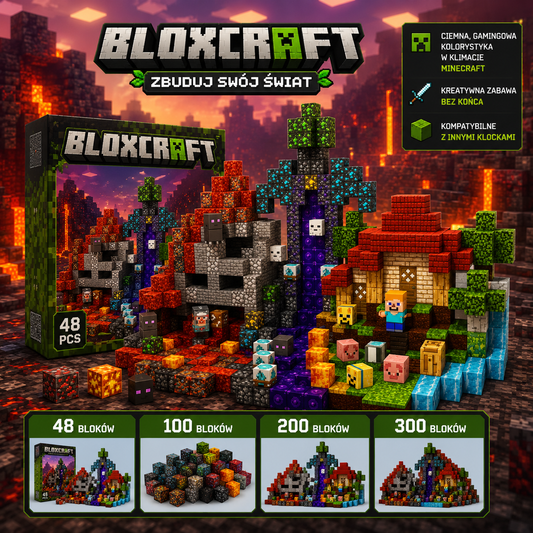Zestaw bloków z kolekcji "Ender Sword" BloxCraft™